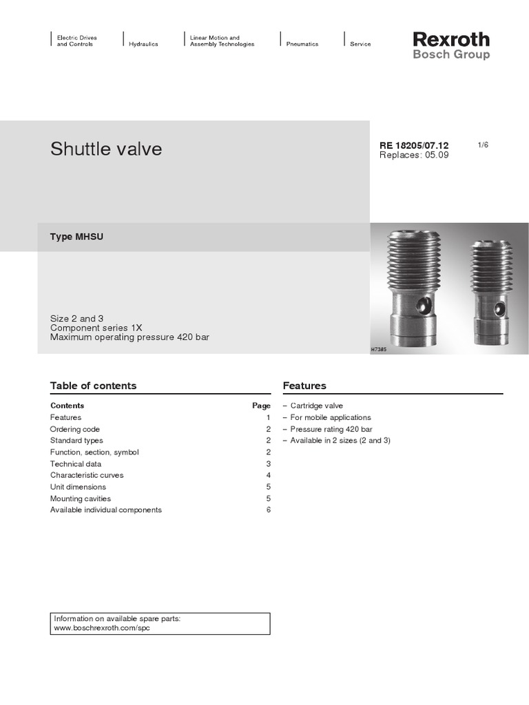 Shuttle Valve PDF Valve Engineering Tolerance