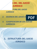 Logica Juridica Estrutura Del Juicio Juridico Grupo 4