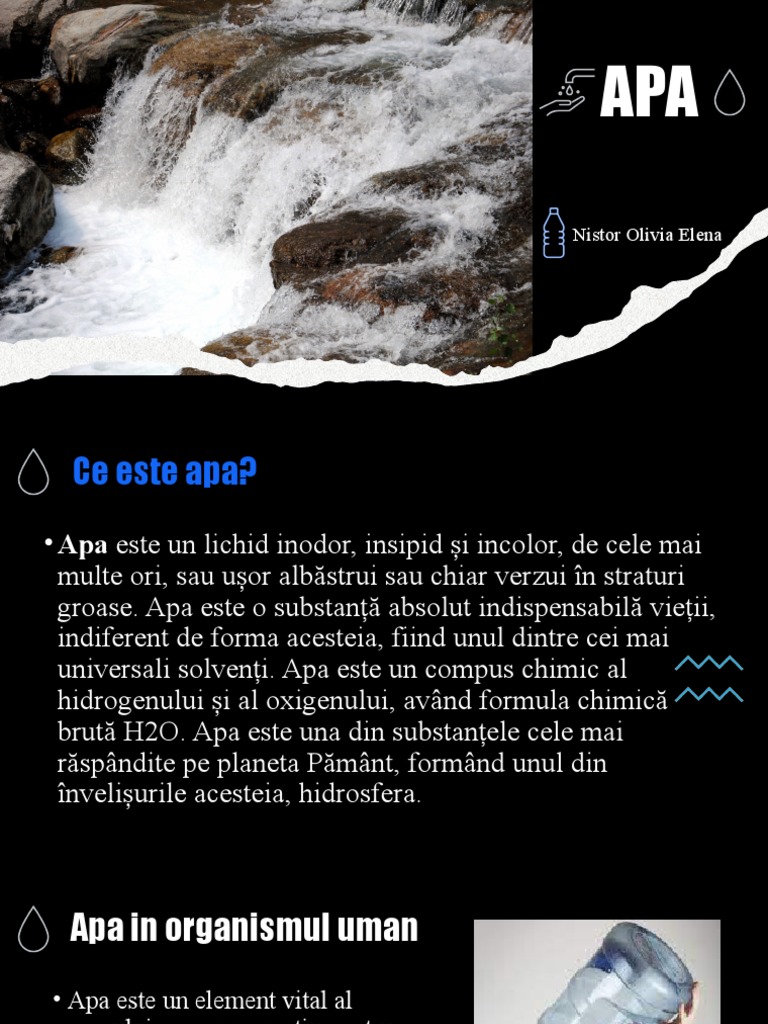 APA - Proiect Biologie | PDF