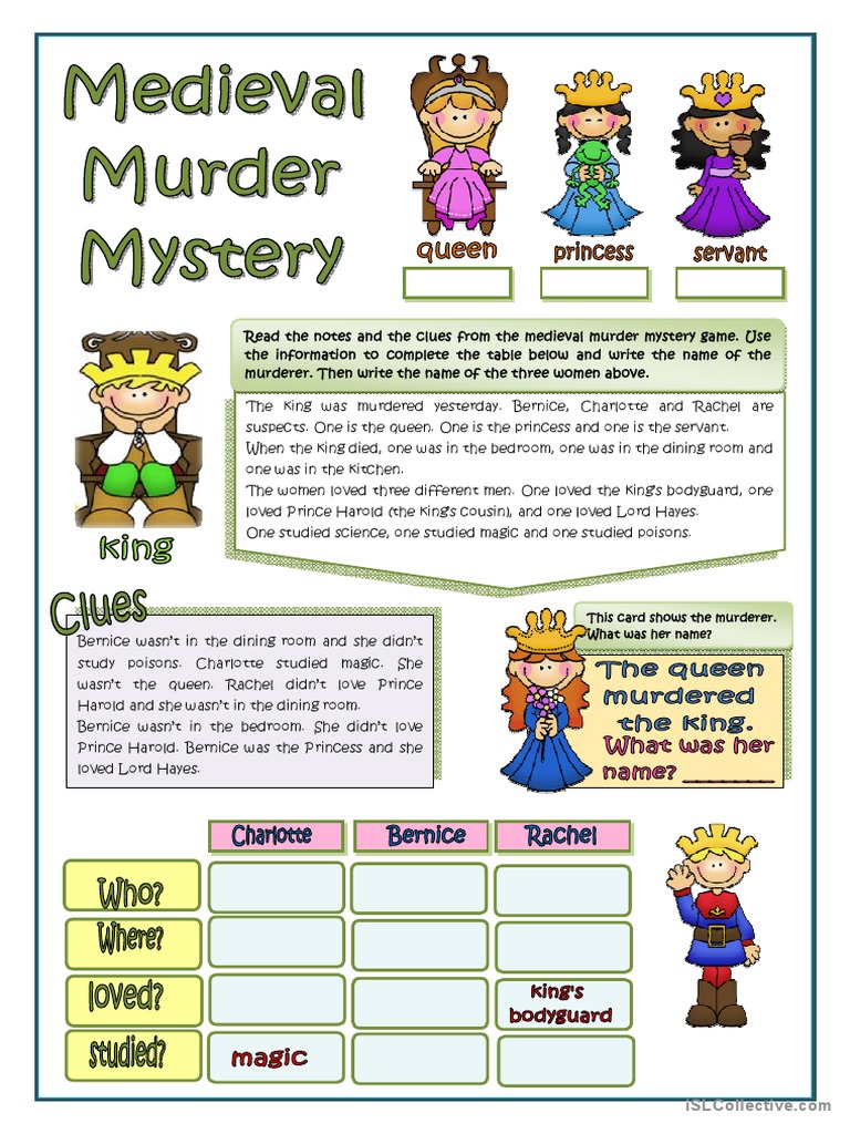 Medieval Murder Mystery | PDF