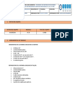 Informe de Mantenimiento Preventivo 1500 Horas Generador G-400 1 PDF