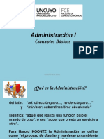 Conceptos Básicos 2023 Administración I