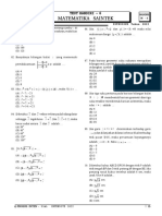 Soal Latihan Mandiri Utbk Matematika