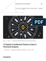 12 Popular Candlestick Patterns Used in Technical Analysis - Binance Academy
