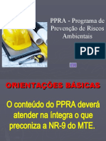 PPRA - Programa de Prevenção de Riscos Ambientais.ppt