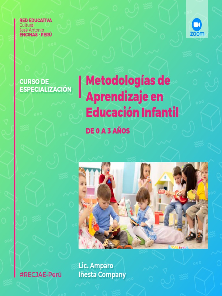 Metodologías de Aprendizaje Infantil | PDF | Educación de la primera ...