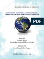 SUM2P2. "Alteraciones en La Hidrósfera y Su Impacto en El Ciclo Hidrológico"