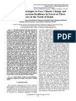 Endogenous Strategies To Face Climate Change and Maintains Ecosystem Resilience in Forest of Three Rivers in The North of Benin