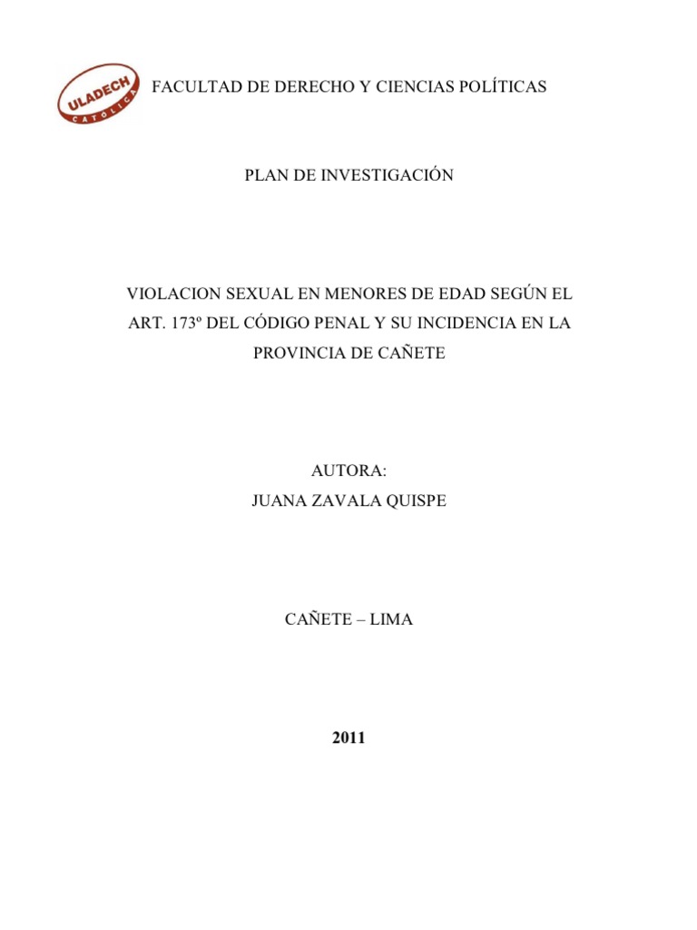 TESISSDERECHO Violación Abuso sexual
