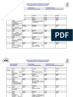 Calendario de Actividades Docentes 22o Matemáticas