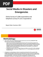Download SURVEY DATA Social Media in Emergencies 2011 by American Red Cross SN63022972 doc pdf