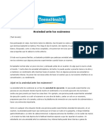Ansiedad Ante Los Examenes PDF