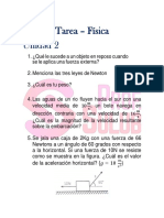 Tarea Unidad 2 Física