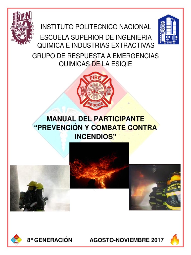 Prevención y Combate de Incendios | PDF | Combustión | Combustibles
