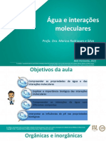 Aula 02 Água e Interações Moleculares 2.4 PDF