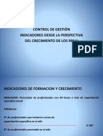 Indicadores de formación y crecimiento para RRHH en hospitales