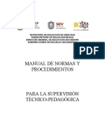 Procedimientos para La Supervision Tecnico Pedagógica