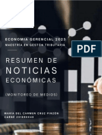 Resumen de Noticias Economicas en Guatemala