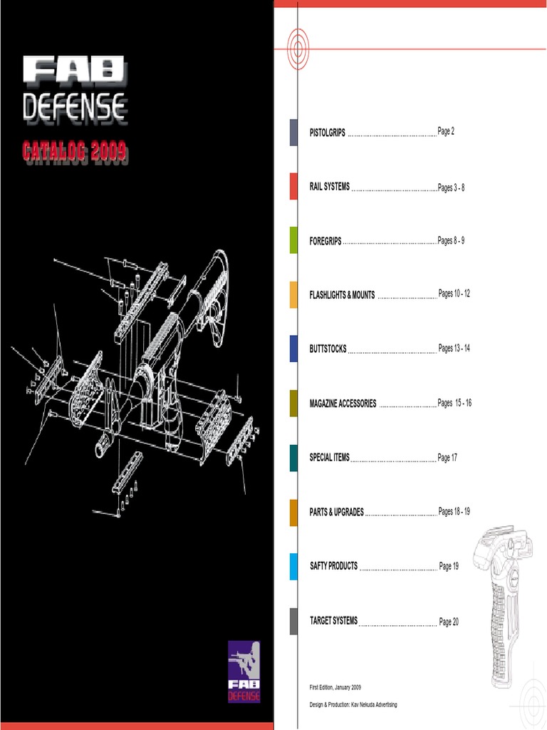 FAB Catalog PDF | PDF | Flashlight | Telescopic Sight