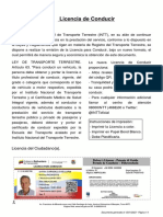 Licencia de Conducir (Rigoberto Caraballo)