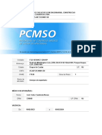 Programa de Controle Médico de Saúde Ocupacional (PCMSO