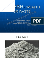Is Fly Ash a Wealth or Waste? Using this Valuable Resource