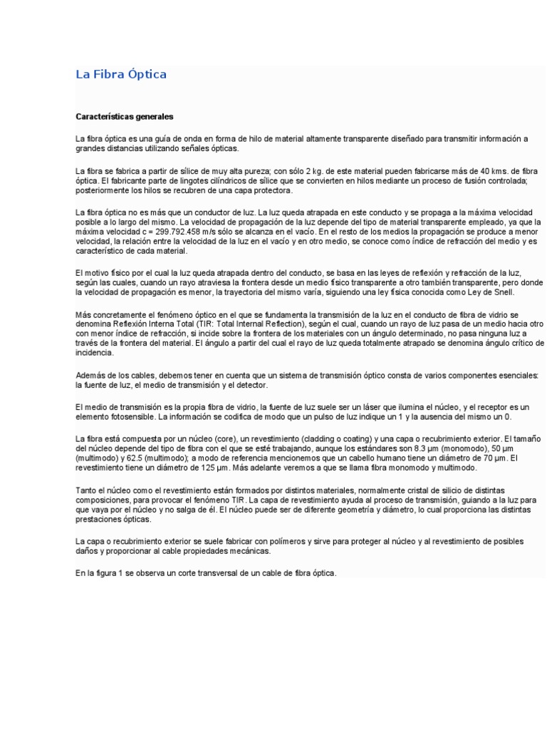 La fibra ptica pdf fibra ptica ptica