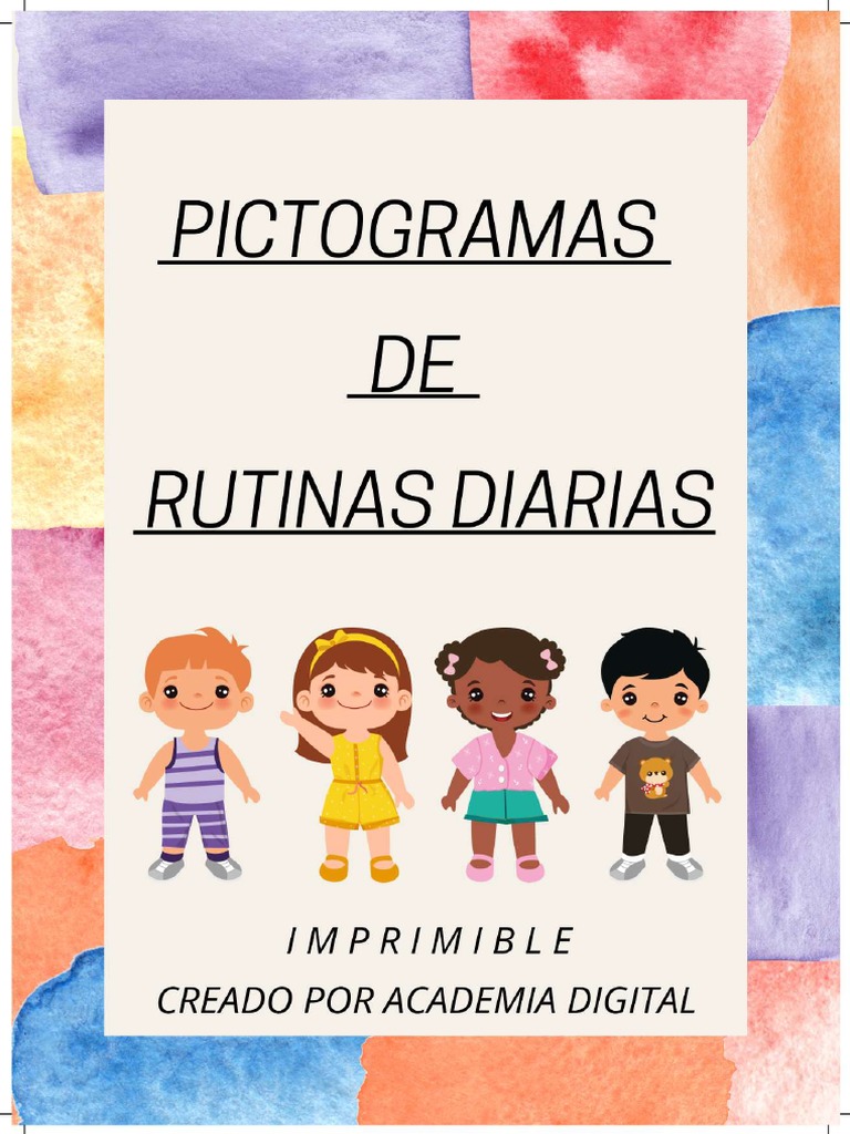 Pictogramas de Rutinas Diarias | PDF