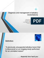 Dcneo Pituitary Incidentaloma