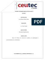 Tarea 8.1 - Proceso de Solución de Conflictos, de Participación y Reconocimiento de Los Colaboradores PDF