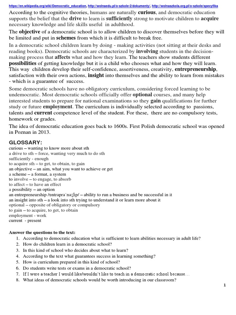 Future Of Learning Pdf Schools Behavior Modification