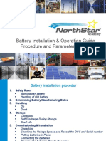 SEC Industrial Battery, Cellyte TUA series (AGM), Solar Storage System  Datasheet