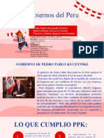 Gobiernos Del Peru - PPK Vizcarra y Sagasti