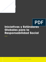 Iniciativas y Estandares Globales para La Responsabilidad Social