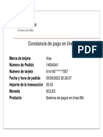 Constancia de Pagode Tasas PDF