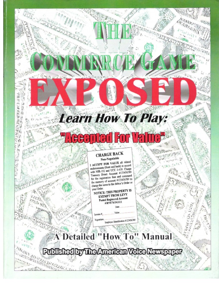The Commerce Game Exposed PDF | PDF