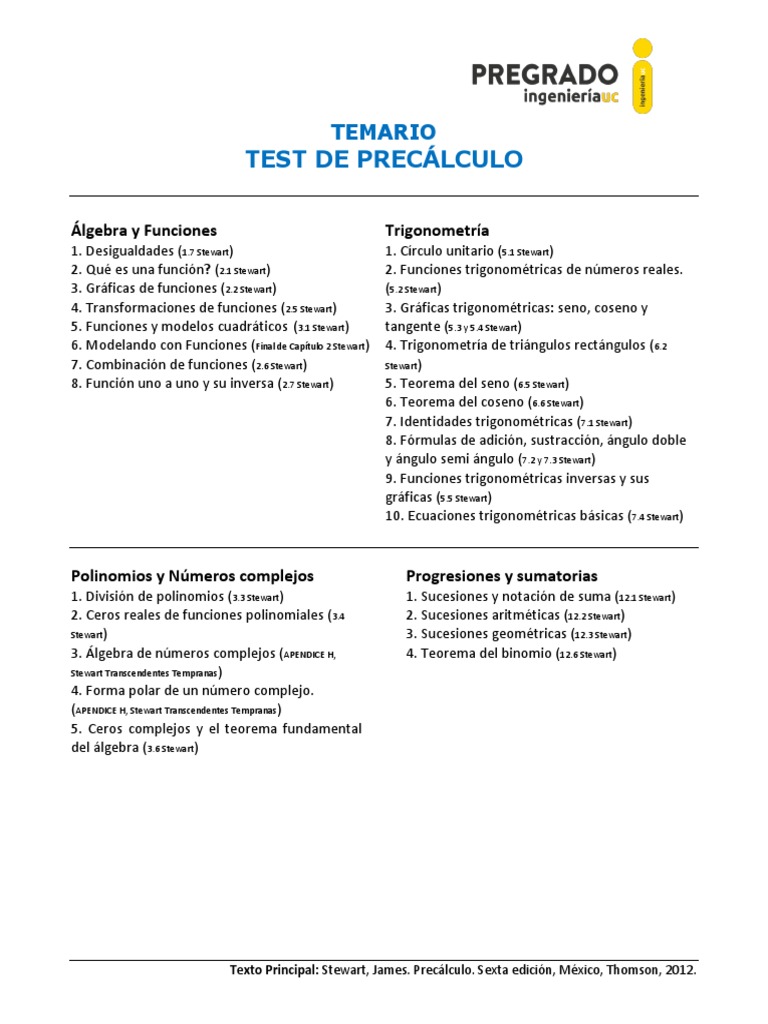 Temario prec lculo pdf pdf