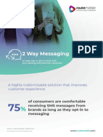 2 Way Messaging Product Brochure PDF