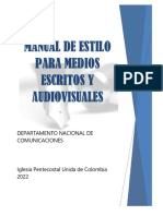 Manual de Estilo Medios Escritos 2022 PDF