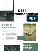 S141 Environmentalist Soc WRK Week 5 (1) - 2 PDF