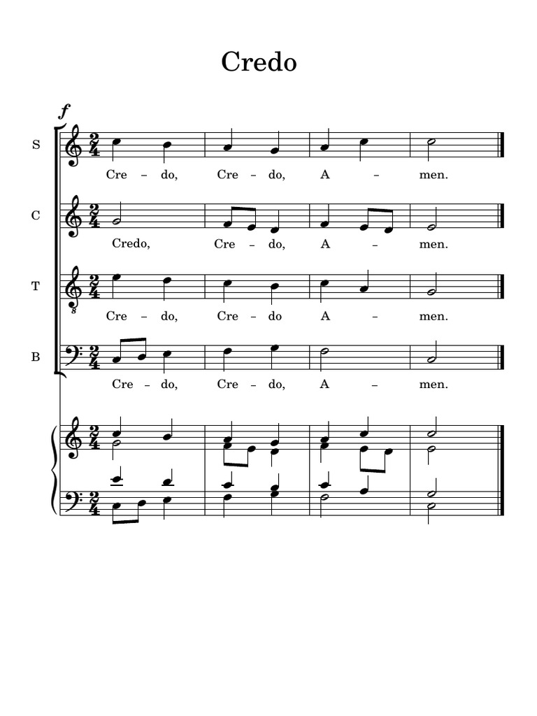 Credo | PDF