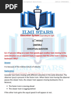 11th Physics Ch.3 Conceptual Questions