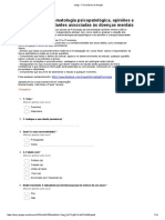 Estudo sobre sintomas psicopatológicos e crenças de estudantes