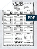 Character Sheet Johnny PDF