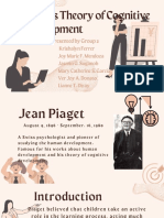 Piaget's Theory of Cognitive Development 
