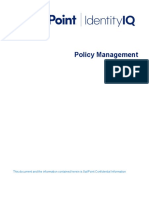 8.2 IdentityIQ Policy Management