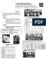 Bioquimica Practica 1 Precipitación Separacion y PI de Proteinas