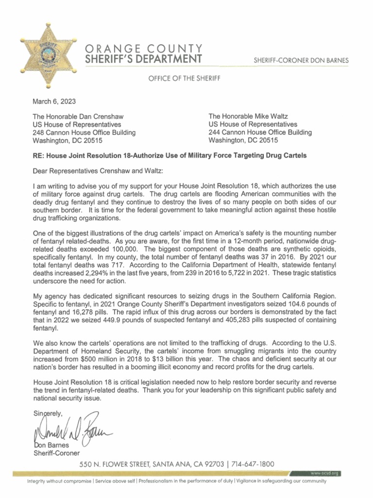 Barnes Letter | PDF