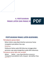 Pertukaran Panas Sensible Dan Panas Laten