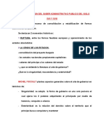 CONFIGURACION DEL SABER ADMINISTRATIVO PUBLICO DEL SIGLO XVII Y XVLLL